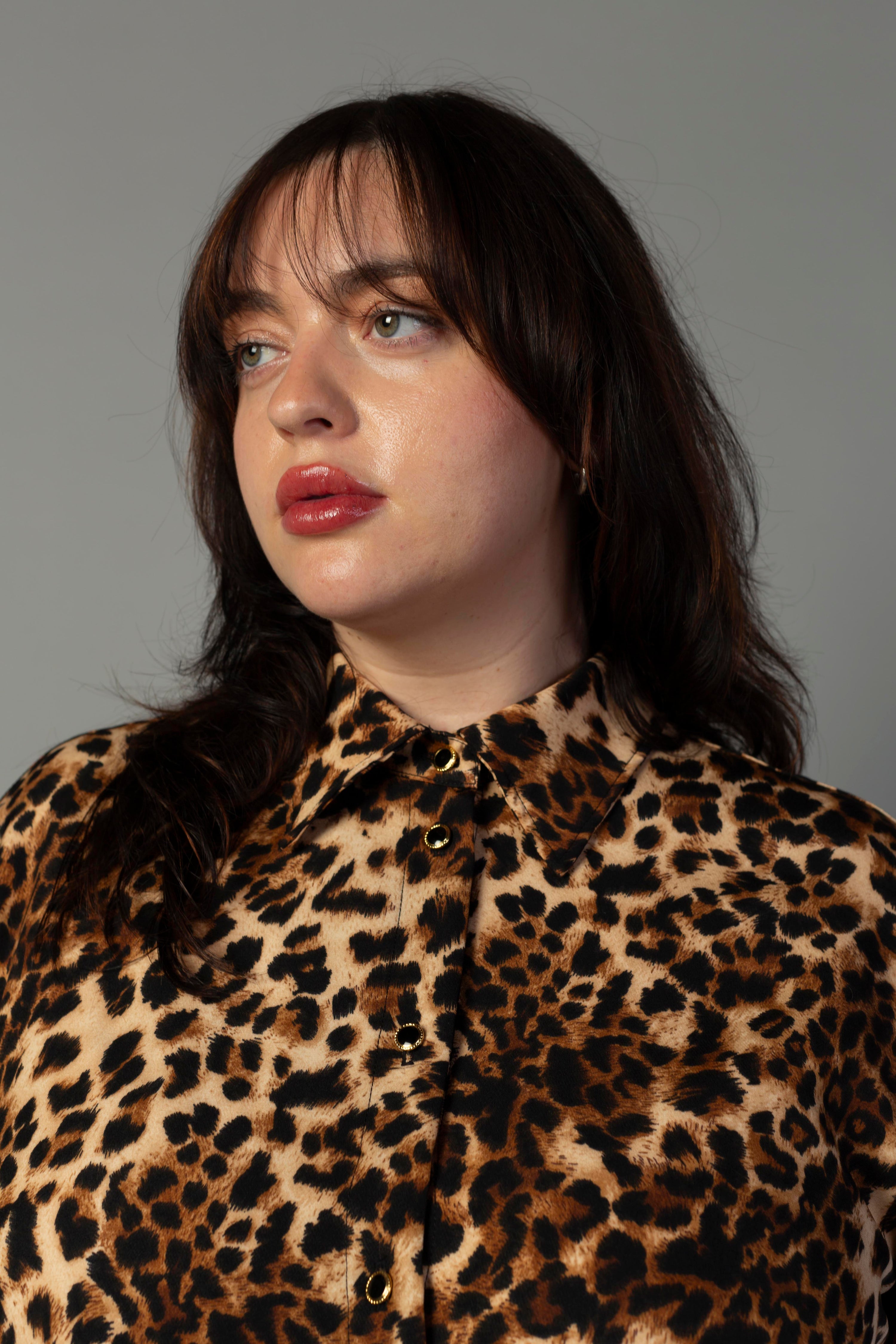 The Quinn Shirt - Leopard