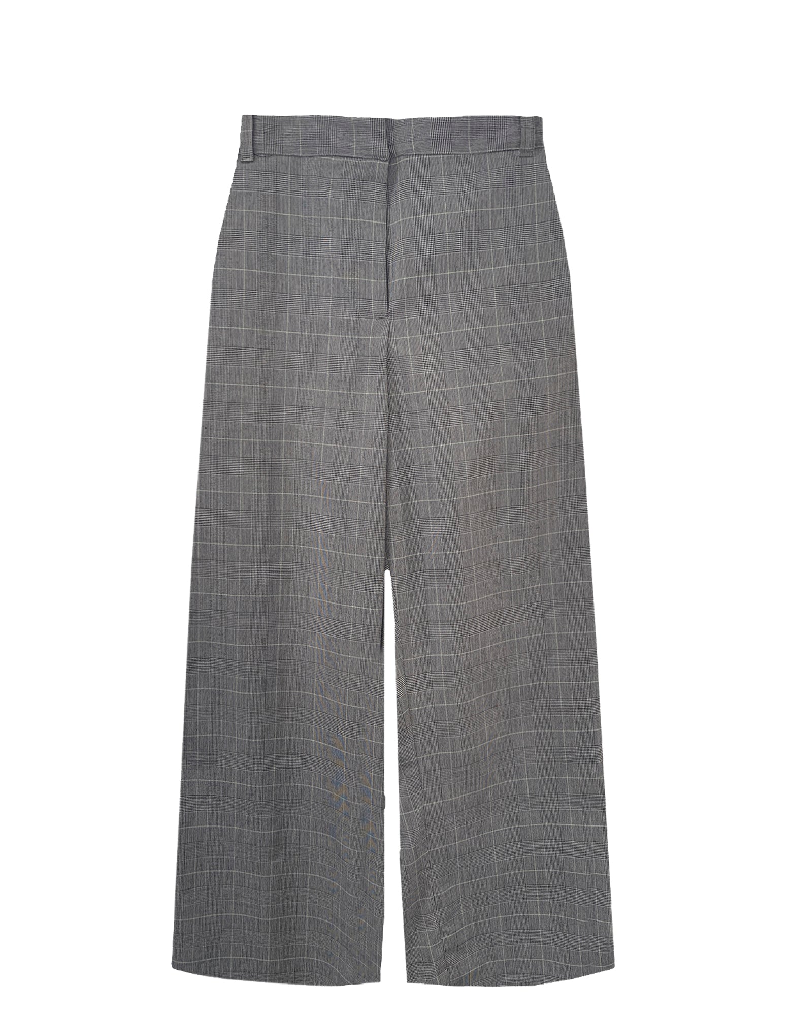 Becca Wide Leg Trouser- Estate Plaid - BAACALxBECCA