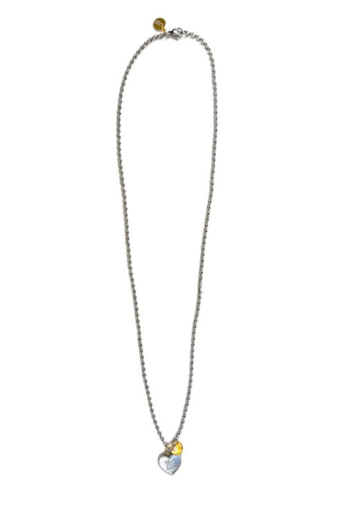 Love You More Necklace - Silver